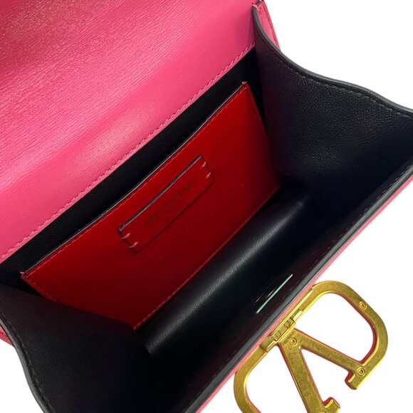 VALENTINO Calfskin Leather VSLING Small Shoulder Bag - Picture 7 of 8